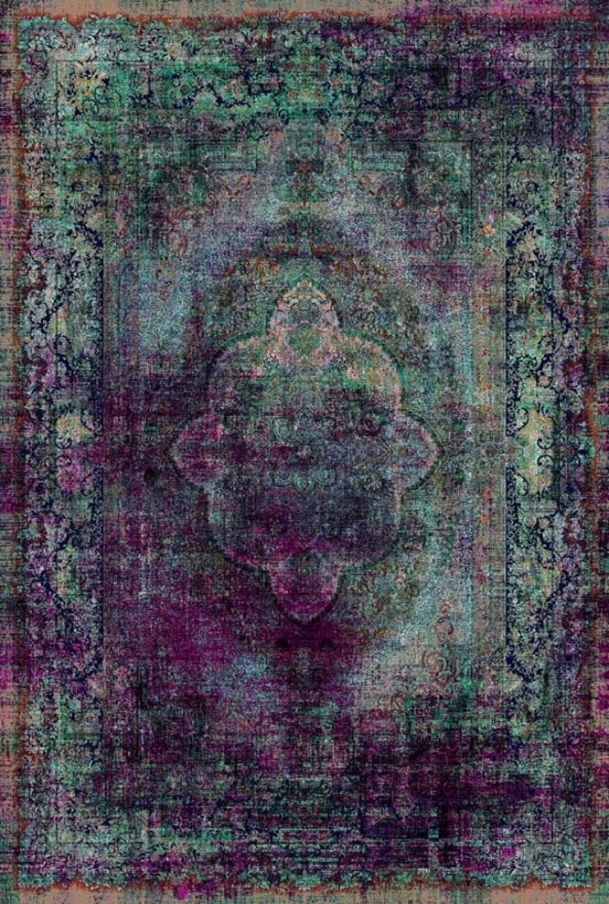 فرشینه و قالیچه مدرن مناسب حال و پذیرایی برند دفه کد DEFEH SN454