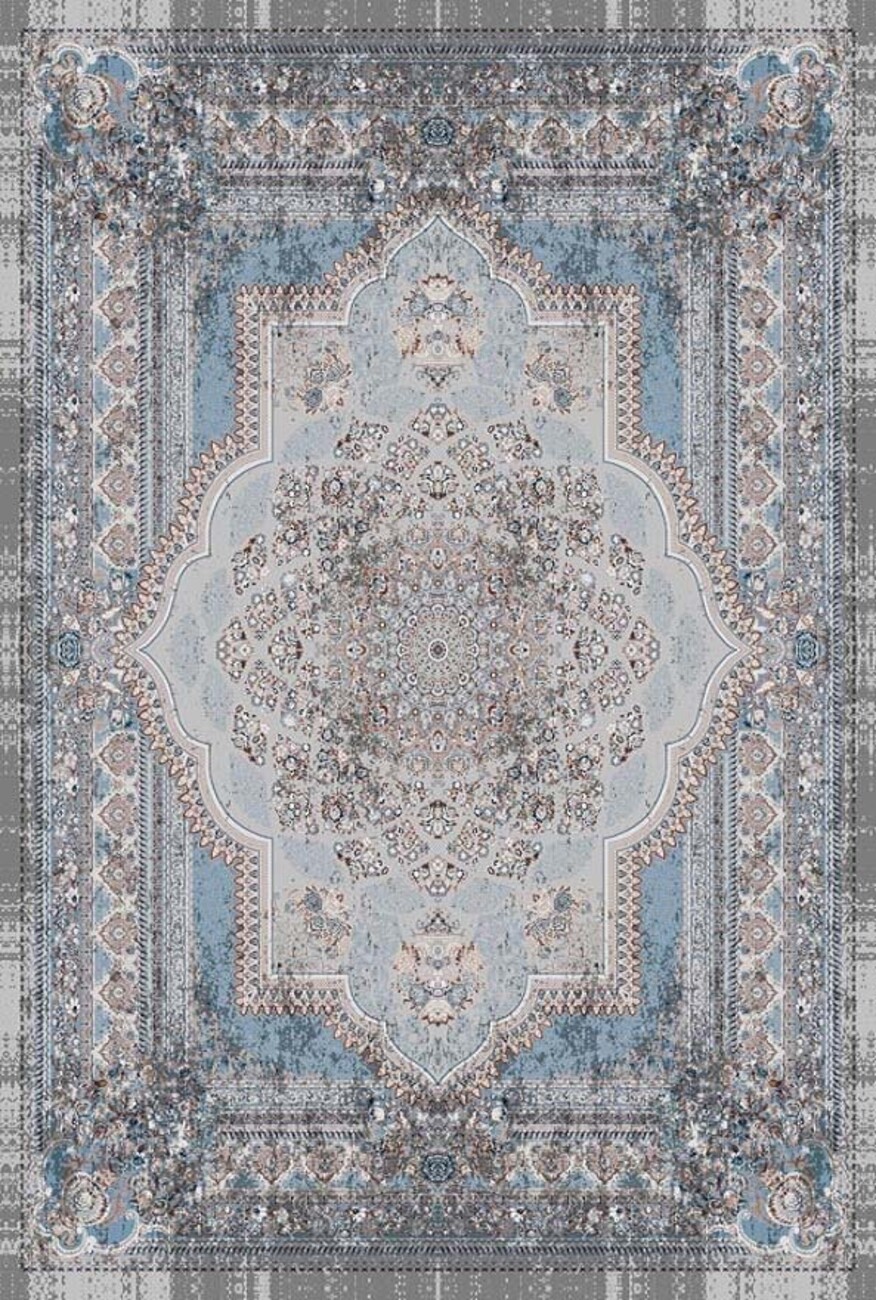 فرشینه و قالیچه مدرن مناسب حال و پذیرایی برند دفه کد DEFEH SN451