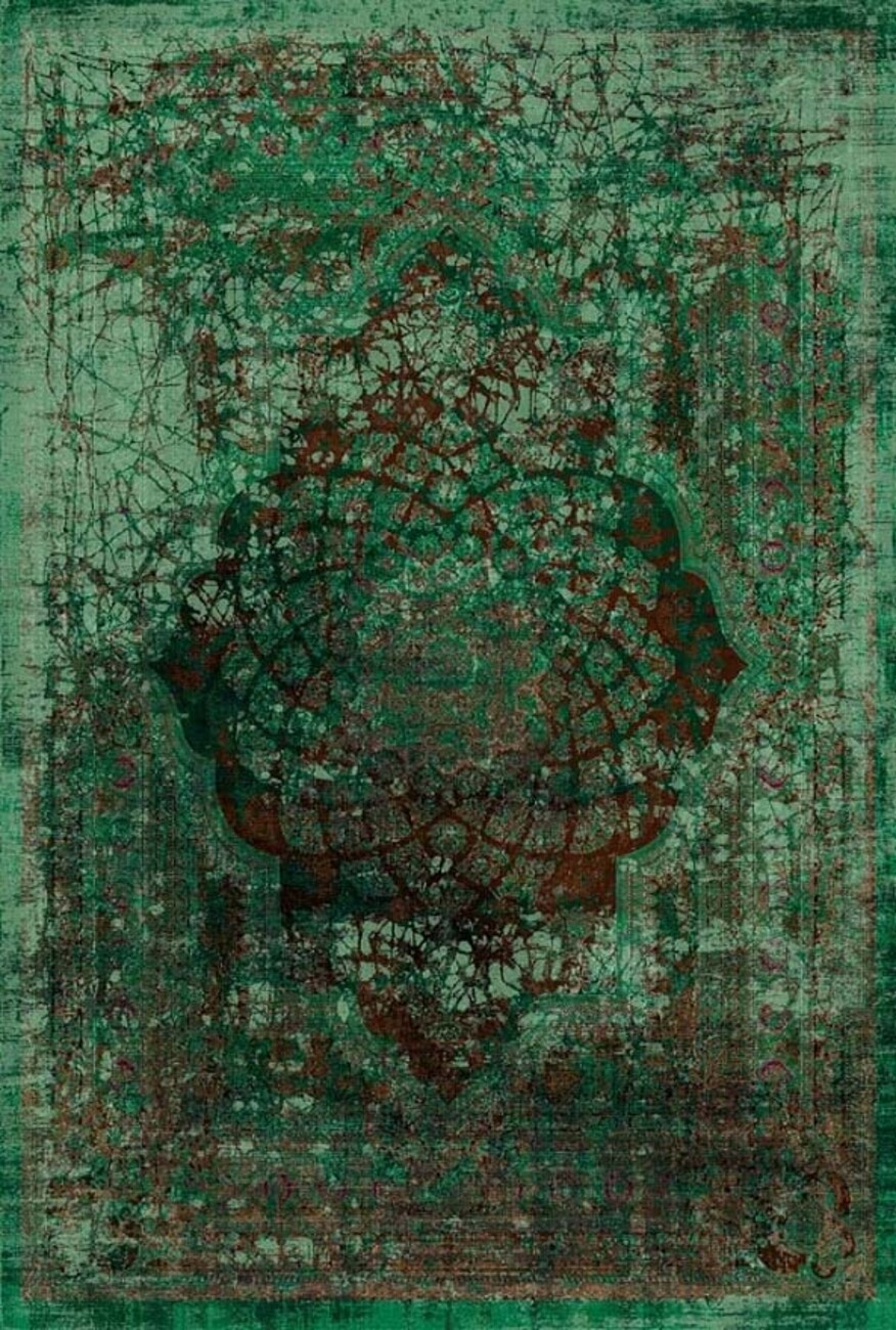 فرشینه و قالیچه مدرن مناسب حال و پذیرایی برند دفه کد DEFEH SN448