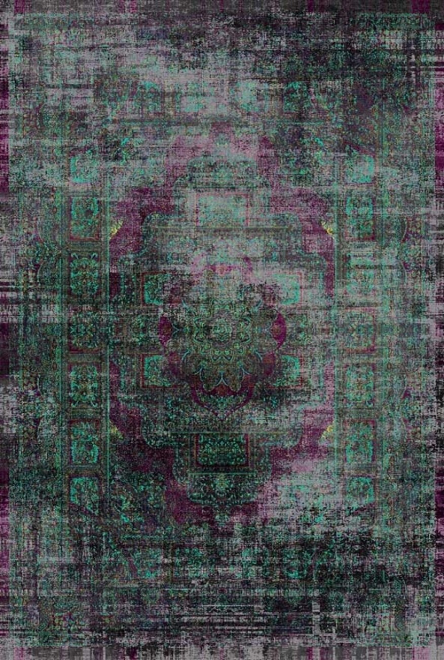 فرشینه و قالیچه مدرن مناسب حال و پذیرایی برند دفه کد DEFEH SN440