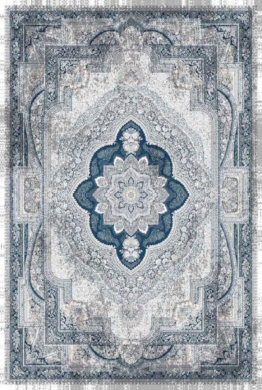 فرشینه و قالیچه مدرن مناسب حال و پذیرایی برند دفه کد DEFEH SN437