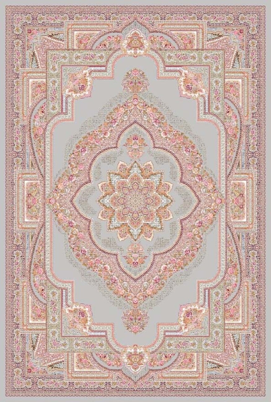 فرشینه و قالیچه مدرن مناسب حال و پذیرایی برند دفه کد DEFEH SN430