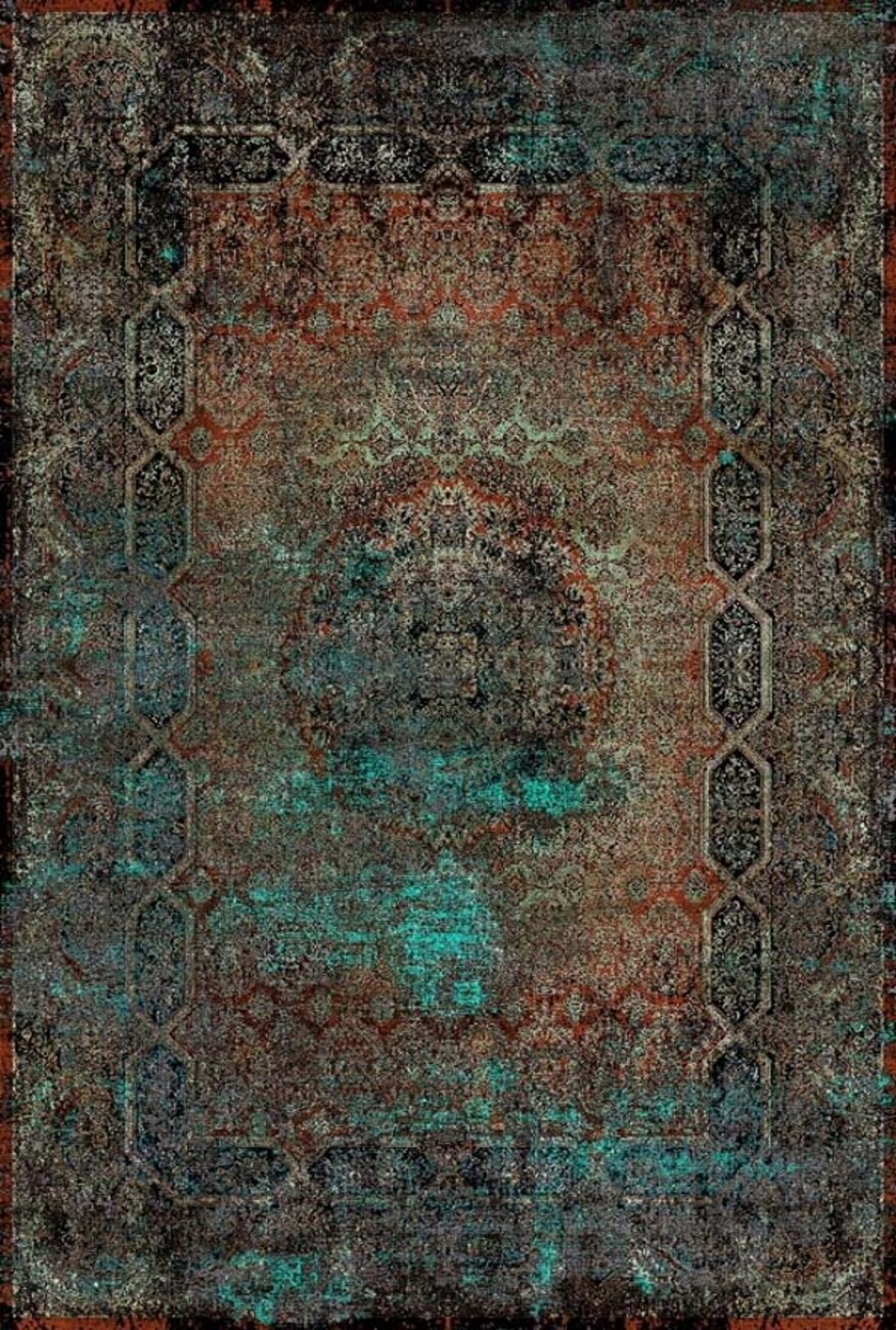 فرشینه و قالیچه مدرن مناسب حال و پذیرایی برند دفه کد DEFEH SN403