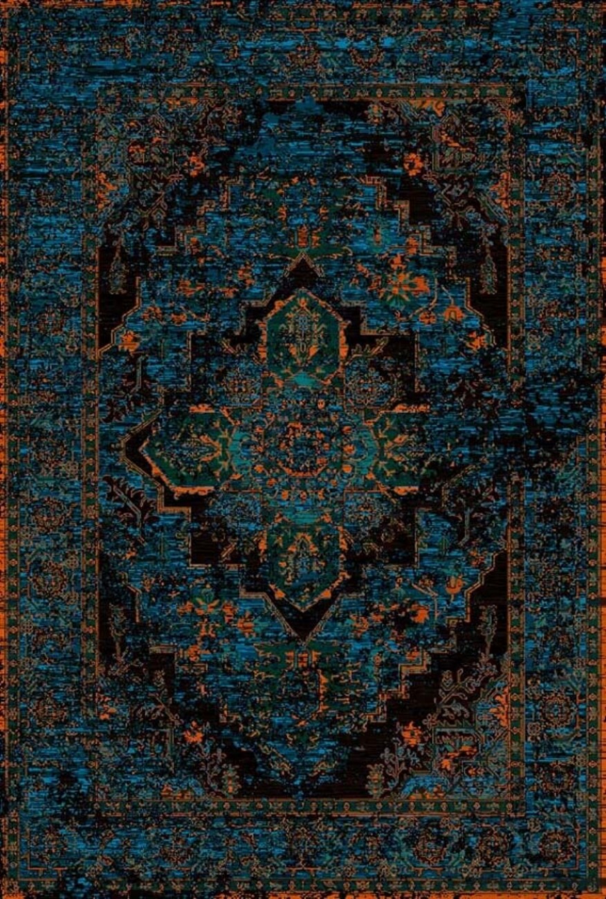 فرشینه و قالیچه مدرن مناسب حال و پذیرایی برند دفه کد DEFEH SN402