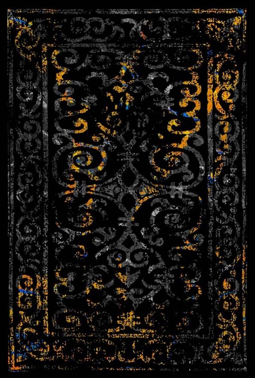 فرشینه و قالیچه مدرن مناسب حال و پذیرایی برند دفه کد DEFEH SN400