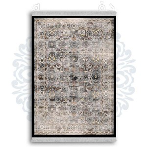 فرشینه دفه از جنس پارچه شانل ترک طرح سنتی کد 1