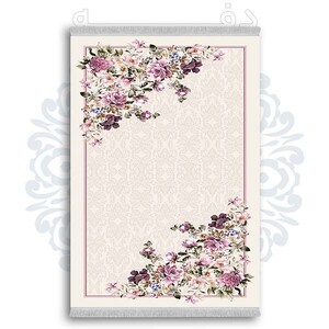 فرشینه دفه از جنس پارچه شانل ترک طرح مدرن کد 4