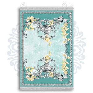 فرشینه دفه از جنس پارچه شانل ترک طرح مدرن کد 14