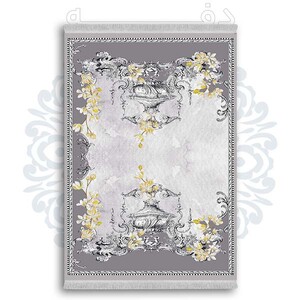 فرشینه دفه از جنس پارچه شانل ترک طرح مدرن کد 15