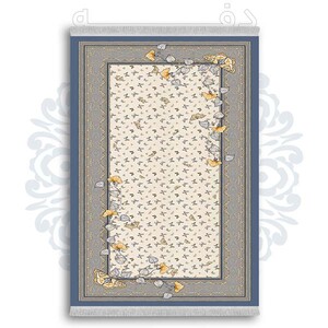 فرشینه دفه از جنس پارچه شانل ترک طرح مدرن کد 25