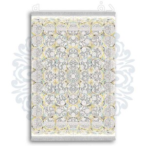 فرشینه دفه از جنس پارچه شانل ترک طرح مدرن کد 30