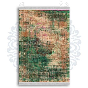 فرشینه دفه از جنس پارچه شانل ترک طرح مدرن کد 36