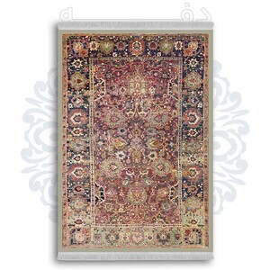 فرشینه دفه از جنس پارچه شانل ترک طرح مدرن کد 53