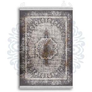 فرشینه دفه از جنس پارچه شانل ترک طرح مدرن کد 60