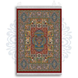 فرشینه دفه از جنس پارچه شانل ترک طرح مدرن کد 70