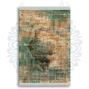 فرشینه دفه از جنس پارچه شانل ترک طرح مدرن کد 74