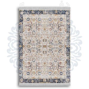 فرشینه دفه از جنس پارچه شانل ترک طرح مدرن کد 89