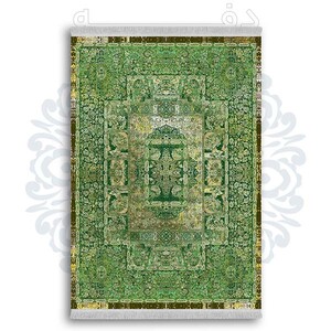 فرشینه دفه از جنس پارچه شانل ترک طرح مدرن کد 92