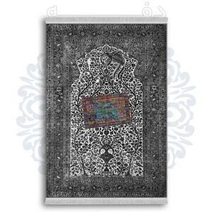 فرشینه دفه از جنس پارچه شانل ترک طرح مدرن کد 104