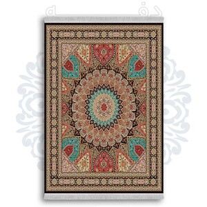 فرشینه دفه از جنس پارچه شانل ترک طرح مدرن کد 106