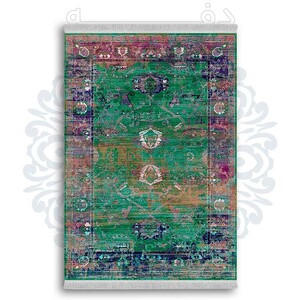 فرشینه دفه از جنس پارچه شانل ترک طرح مدرن کد 110