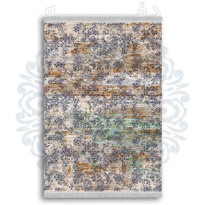 فرشینه دفه از جنس پارچه شانل ترک طرح مدرن کد 112