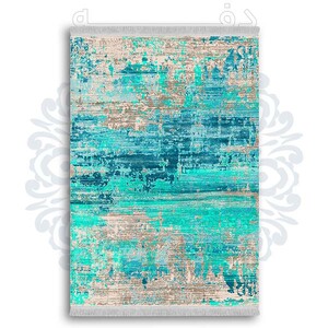 فرشینه دفه از جنس پارچه شانل ترک طرح مدرن کد 113