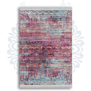 فرشینه دفه از جنس پارچه شانل ترک طرح مدرن کد 115