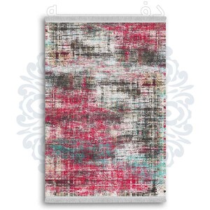 فرشینه دفه از جنس پارچه شانل ترک طرح مدرن کد 121