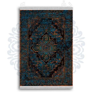 فرشینه دفه از جنس پارچه شانل ترک طرح مدرن کد 131