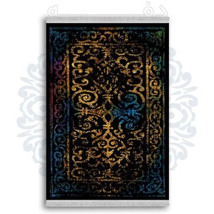 فرشینه دفه از جنس پارچه شانل ترک طرح مدرن کد 134