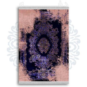 فرشینه دفه از جنس پارچه شانل ترک طرح مدرن کد 139