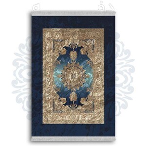 فرشینه دفه از جنس پارچه شانل ترک طرح مدرن کد 143