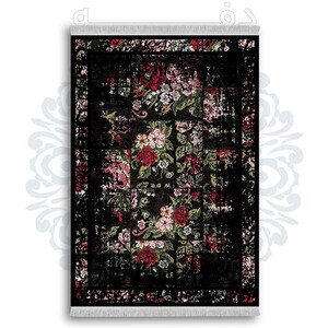 فرشینه دفه از جنس پارچه شانل ترک طرح مدرن کد 151