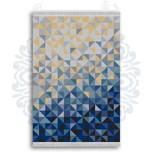 فرشینه دفه از جنس پارچه شانل ترک طرح مدرن کد 167