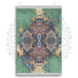 فرشینه دفه از جنس پارچه شانل ترک طرح مدرن کد 176