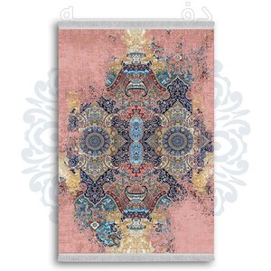 فرشینه دفه از جنس پارچه شانل ترک طرح مدرن کد 177