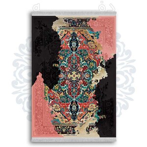 فرشینه دفه از جنس پارچه شانل ترک طرح مدرن کد 179