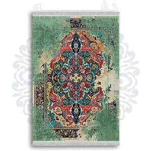 فرشینه دفه از جنس پارچه شانل ترک طرح مدرن کد 180