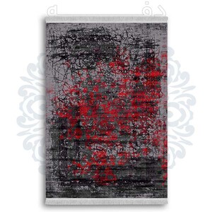 فرشینه دفه از جنس پارچه شانل ترک طرح مدرن کد 188