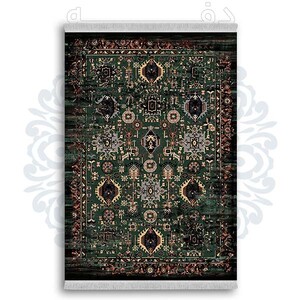 فرشینه دفه از جنس پارچه شانل ترک طرح مدرن کد 200