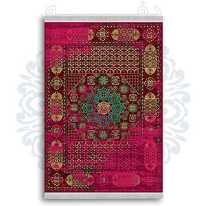 فرشینه دفه از جنس پارچه شانل ترک طرح مدرن کد 201