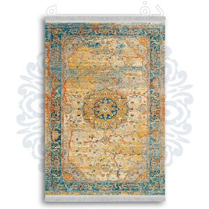 فرشینه دفه از جنس پارچه شانل ترک طرح مدرن کد 227