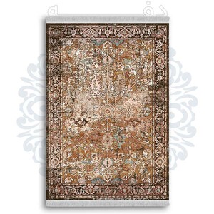 فرشینه دفه از جنس پارچه شانل ترک طرح مدرن کد 232