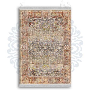 فرشینه دفه از جنس پارچه شانل ترک طرح مدرن کد 241