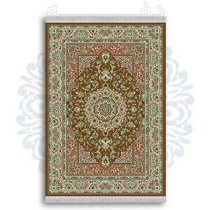 فرشینه دفه از جنس پارچه شانل ترک طرح مدرن کد 252