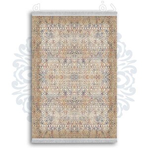 فرشینه دفه از جنس پارچه شانل ترک طرح مدرن کد 255