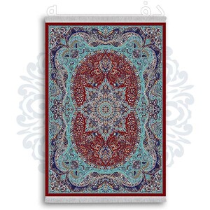 فرشینه دفه از جنس پارچه شانل ترک طرح مدرن کد 258