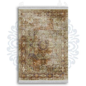 فرشینه دفه از جنس پارچه شانل ترک طرح مدرن کد 266