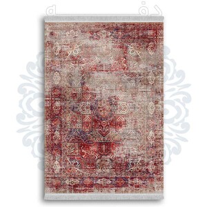 فرشینه دفه از جنس پارچه شانل ترک طرح مدرن کد 275